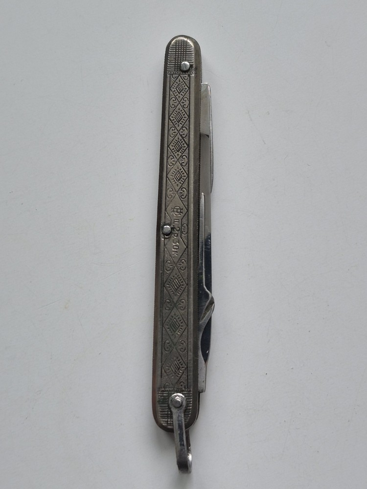 Soviet Cold War Titanium Folding Utility Knife - URSS