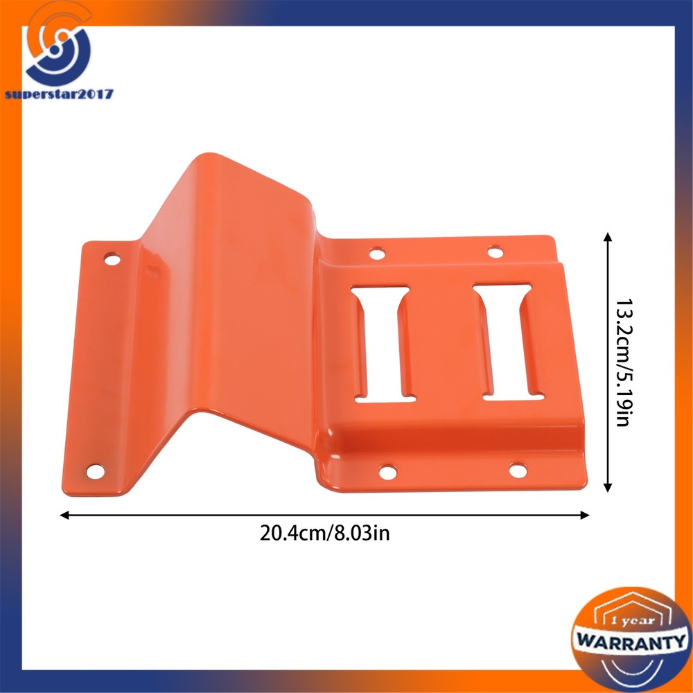 Orange Wheel Chock And 8ft Ratchet Strap Kit For E Track System Polyester