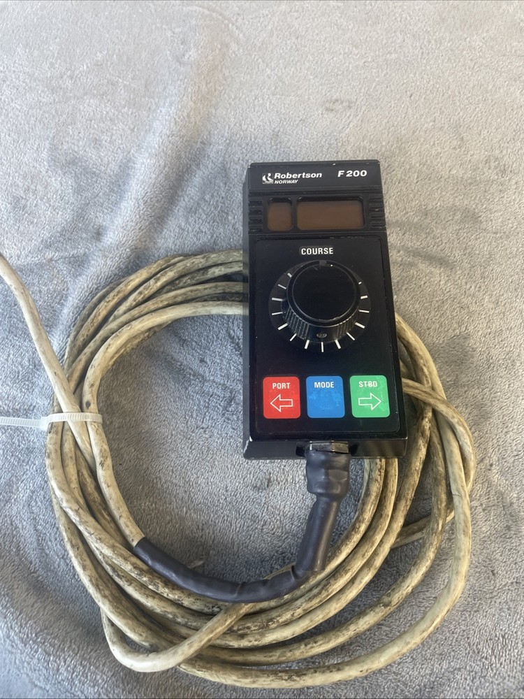 Robertson Simrad F200 Wired Handheld Autopilot Remote Control – TESTED GOOD