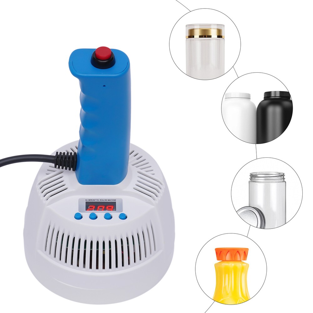 Induction Sealer Electromagnetic Heating Plastic Bottle Sealing Machine Handheld