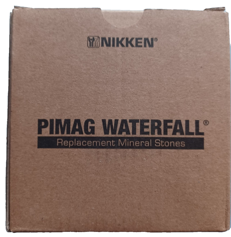 Nikken Pimag Waterfall Replacement Stones, New In Box #13846
