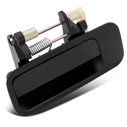 Exterior Door Handle Set - Rear Driver Left Black (1pc) Compatible with 1997