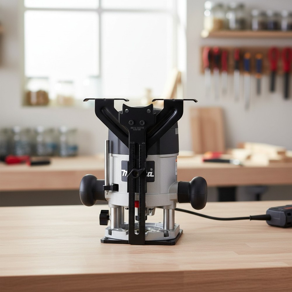 Versatile Router Edge Guide for Fixed Base - Perfect for Professionals & DIYers