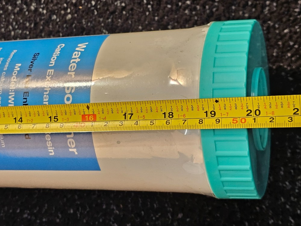 Water Softener Filter System 20" x 4.5" IWF015 Filter Replacement Cartridge