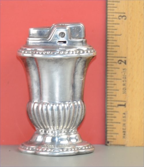 Vintage Silver Plate Ronson "MAYFAIR " Table Lighter - Engraved