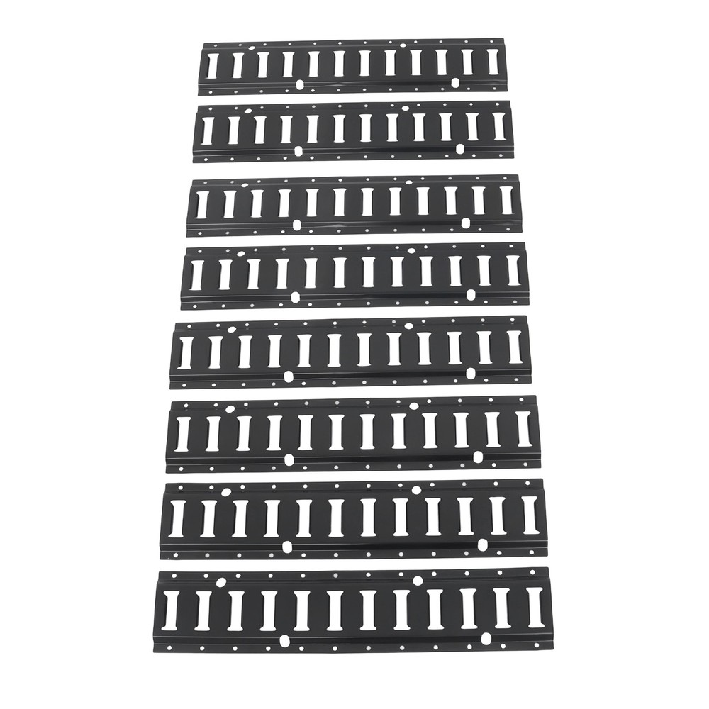 LABLT 2' E Track Tie Down Rail System Heavy Loads Secure Cargo For Vans Trucks