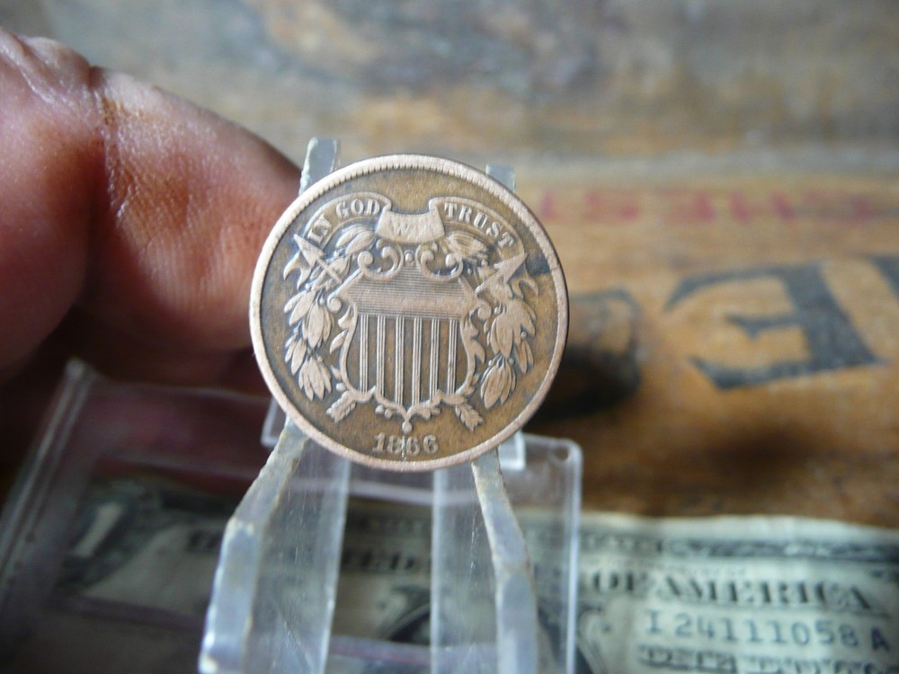 1866 2-Cent Piece USA
