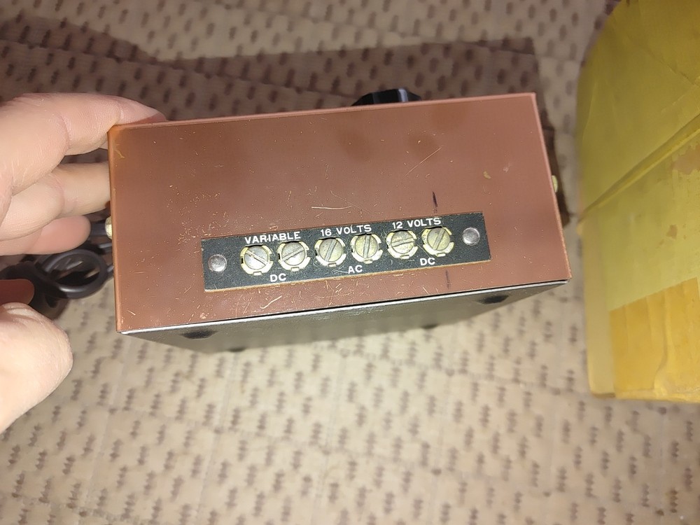 VTG THROTTLE PACK MODEL 3 MODEL RECTIFIER CORPORATION TRAIN TRANSFORMER NOS