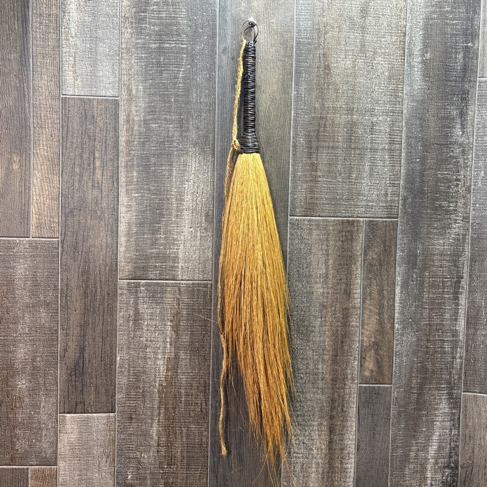 Seagrass Decorative Hand Broom Wall Hanging Boho Rustic Home Décor