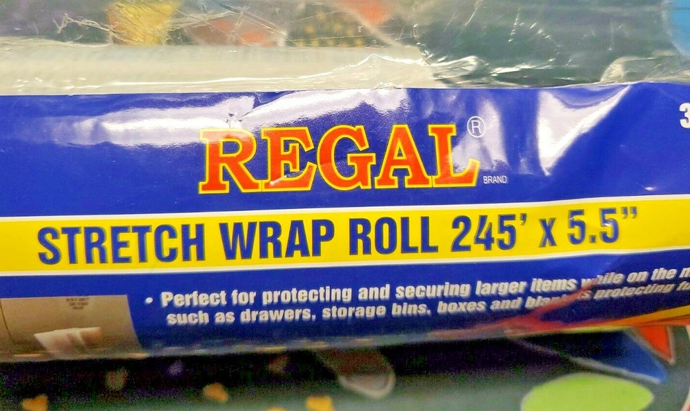 regal stretch wrap roll 245 x 5.5" #39985