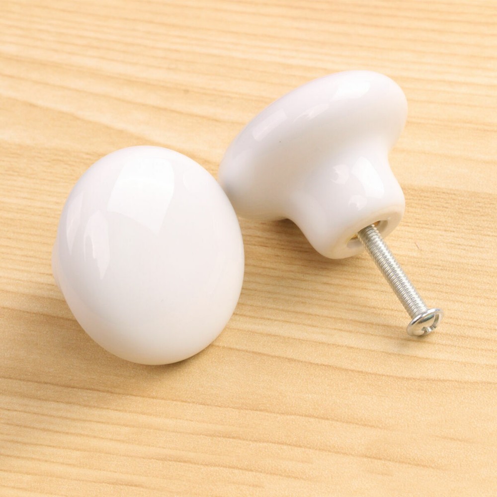 Ceramic Kitchen Cabinet Drawer Pulls Cupboard Handle Door Knob Vintage Furniture