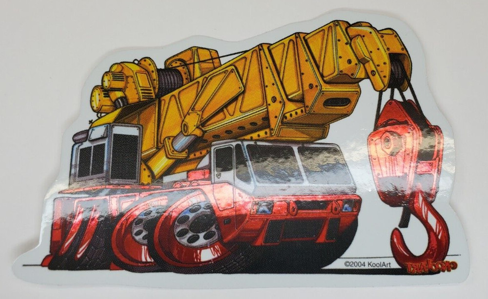 Vending machine stickers Hardworkin Trucks KoolArt Complete set 1-15 2004