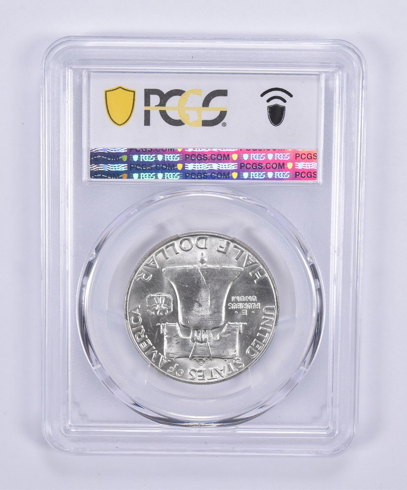 1963-D Franklin Half Dollar MS65 PCGS Blue Label