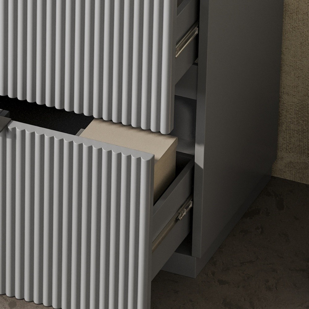 Bathroom Vanity W Ceramic Sink FullExtension Drawers