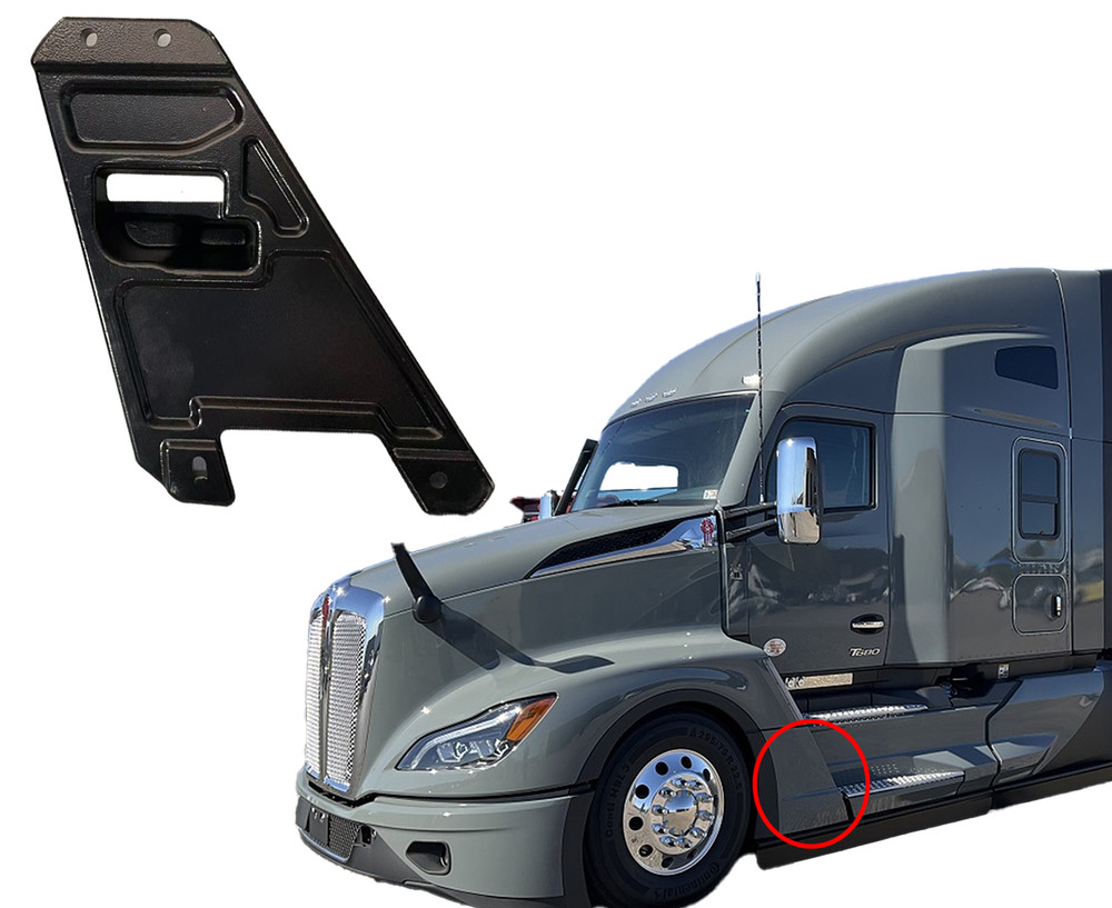 Front Step Panel Bracket For Kenworth T680 Next Gen 2022+ Driver Side