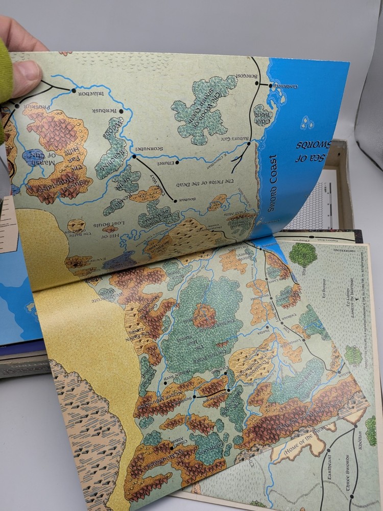FORGOTTEN REALMS CAMPAIGN SETTING 1993 Dungeons & Dragons 2nd Ed