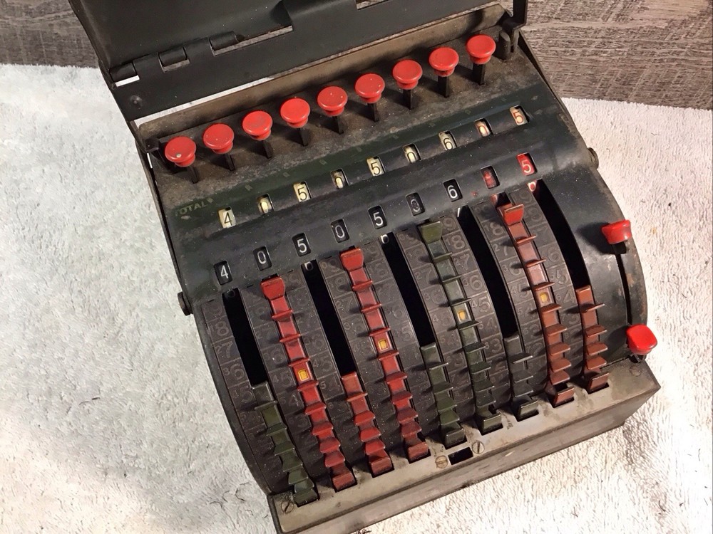 Antique Todd Company Visible Adding Machine