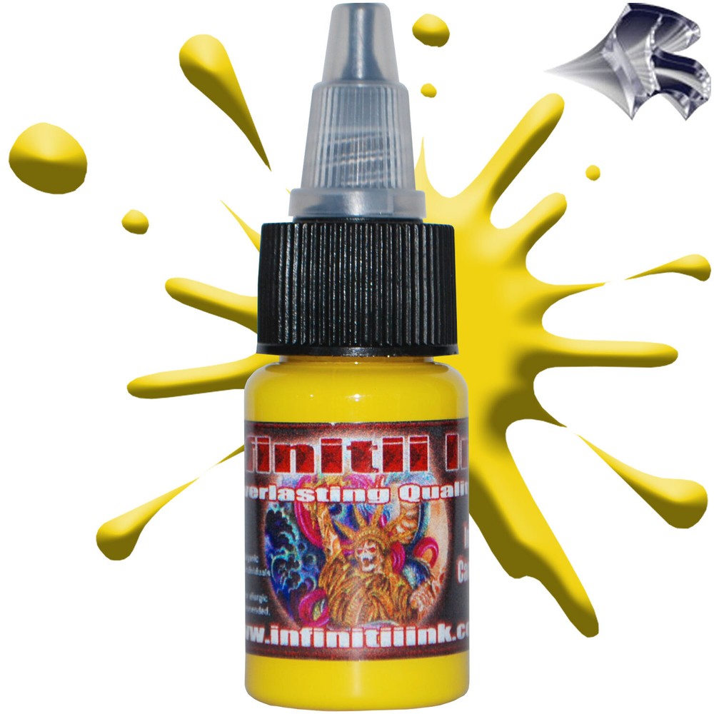 Infinitii Canary Yellow Tattoo Ink