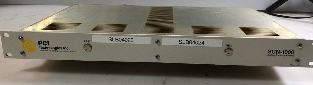 PCI TECHNOLOGIES SCN-1000 Splitting/Combining Network