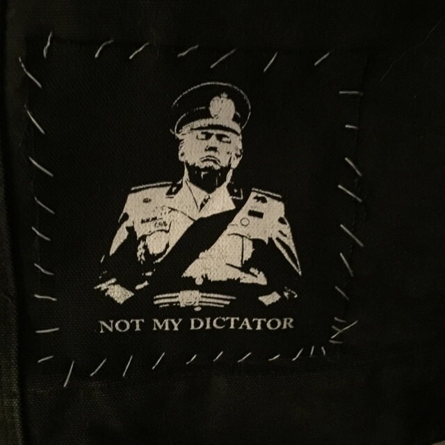 Anti-Trump Protest Patch - Activism Punk Patch , Punk Patch