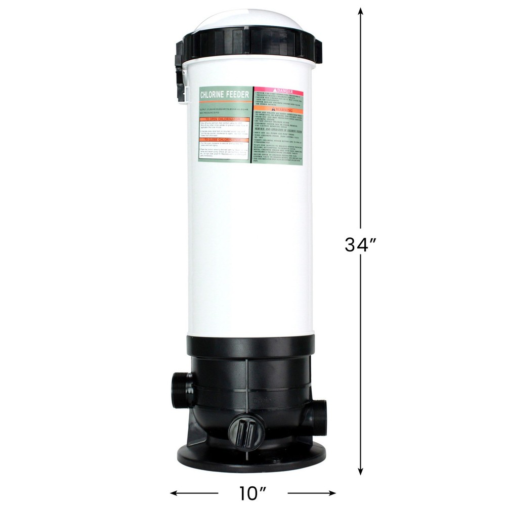 Northlight Automatic Off-Line Chlorinator Chemical Feeder, 86lb Capacity