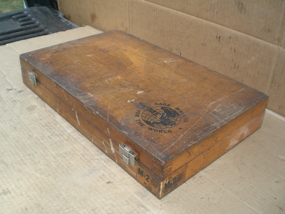 Meyer M-2 Plus Pin gage set .251 - .500 incomplete