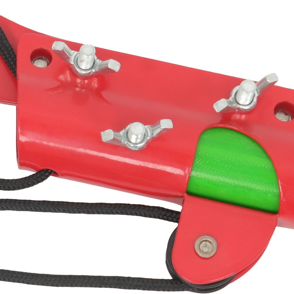 8-Section Telescoping Green Pole 27FT Extendable Tree Trimmer & Pole Saw Combo