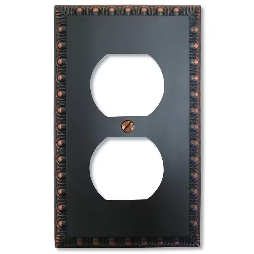 Bronze 1-Gang 1-Duplex/ 1-Single Wall Plate