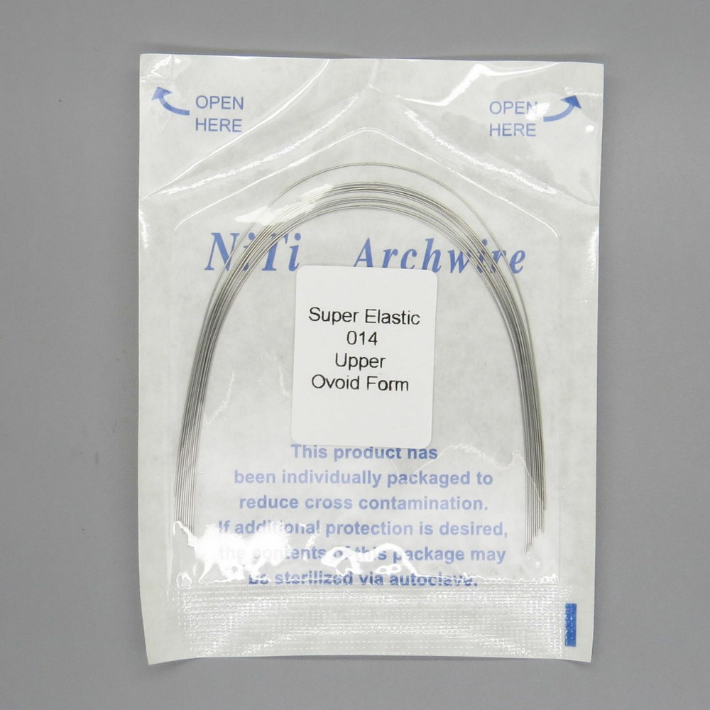 1 Pack Dental Orthodontic Super Elastic Niti Arch Wires Round/Rectangular Ovoid