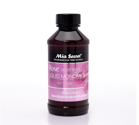 Mia Secret ROSE SCENTED Liquid Monomer 4oz