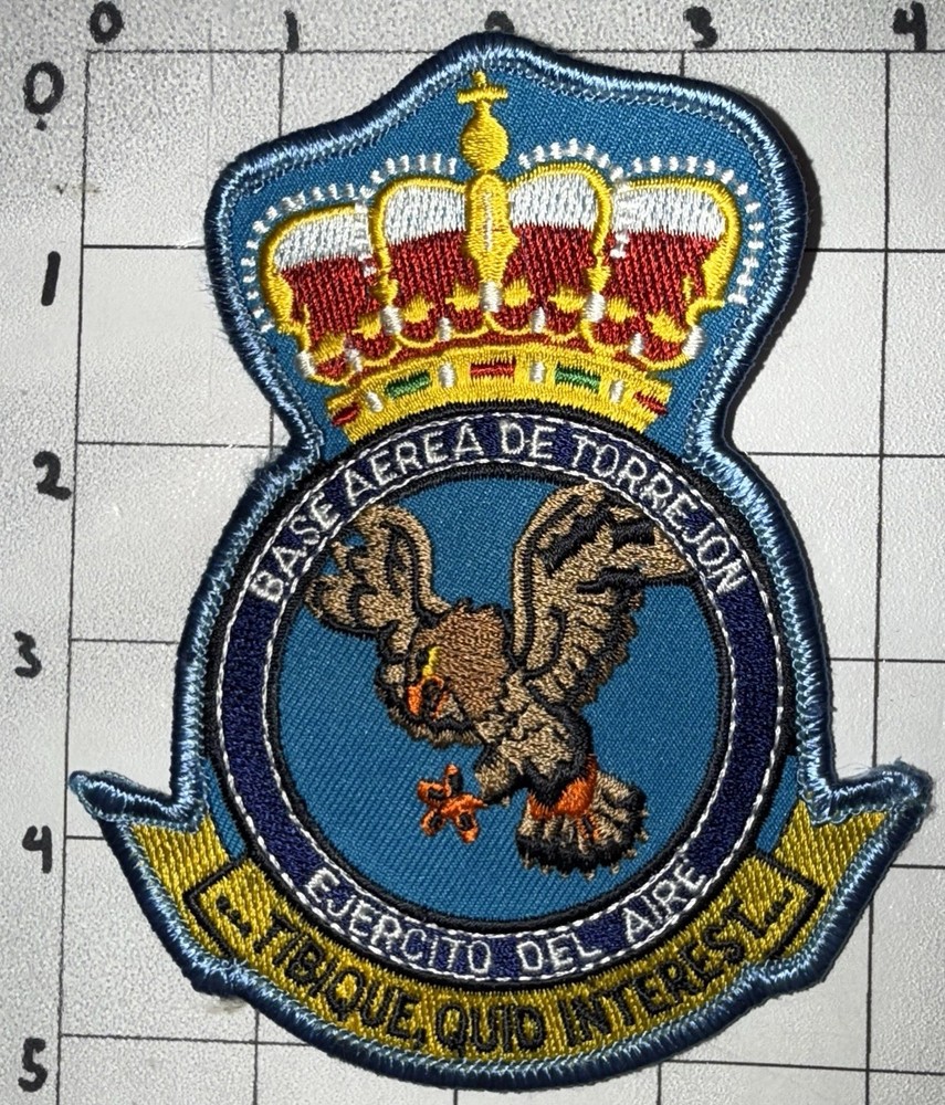 GWOT Spanish Air Force Torrejon Air Base Patch (AD)