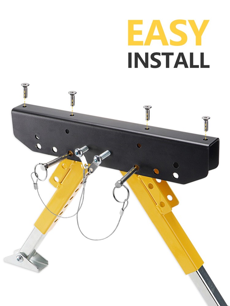 RV Step Stabilizer Support for 5th Wheel Travel Trailer Motorhomes Adjustable