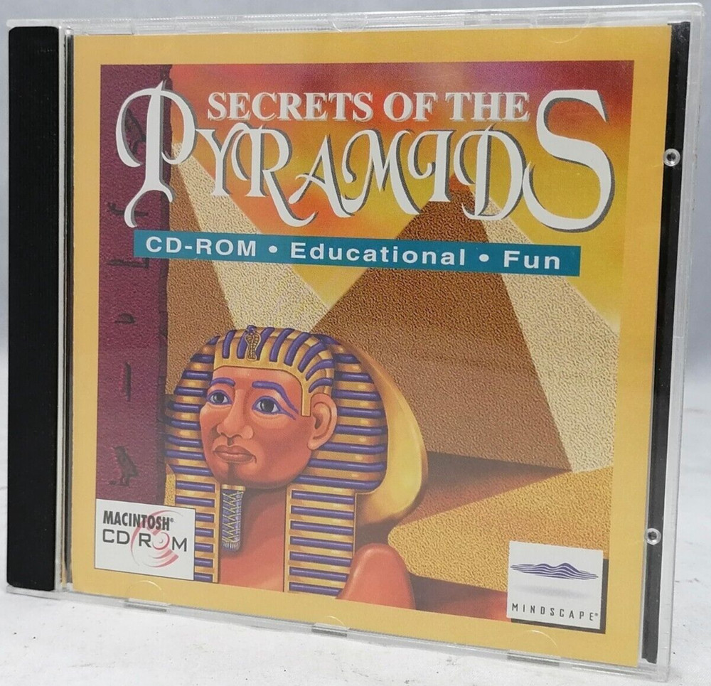 Vintage 1994 Mindscape Secrets Of The Pyramids