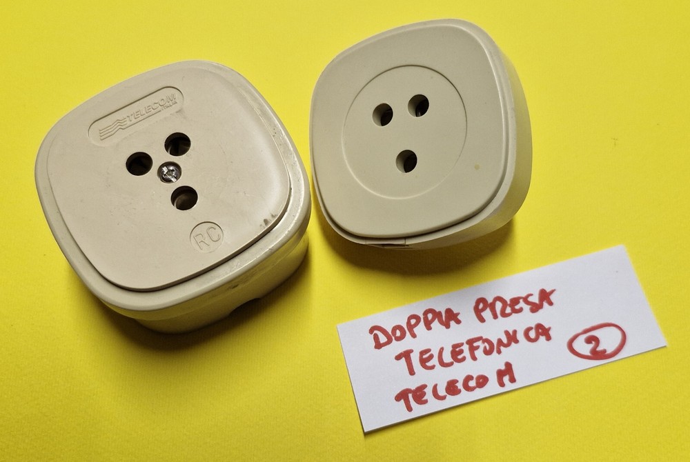 DOUBLE TRIPOLAR SECONDARY TELECOM PHONE JACK SPECIAL STOCK OFFER (2)