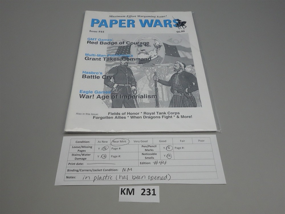 Paper Wars: Issue 44