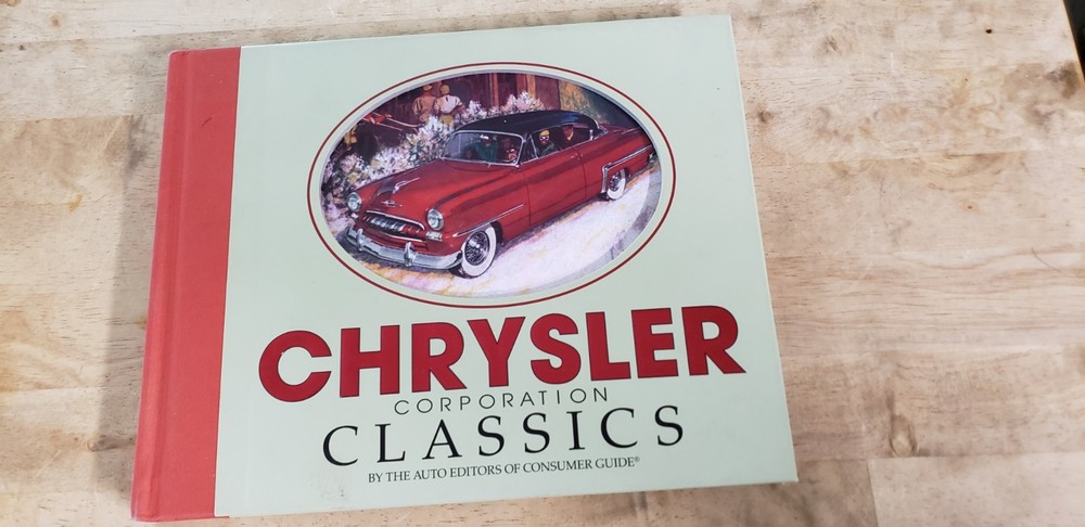 Chrysler Corporation Classics Hardcover Book.