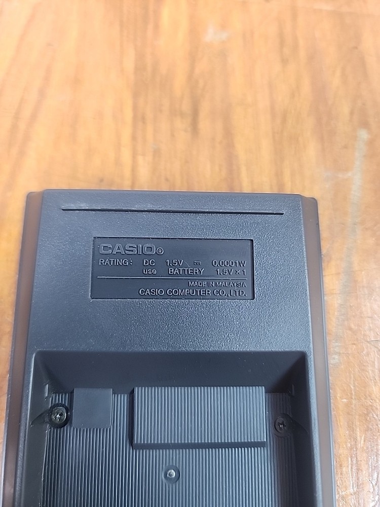Vintage CASIO fx-100D Super FX Scientific Calculator with Case Tested Working