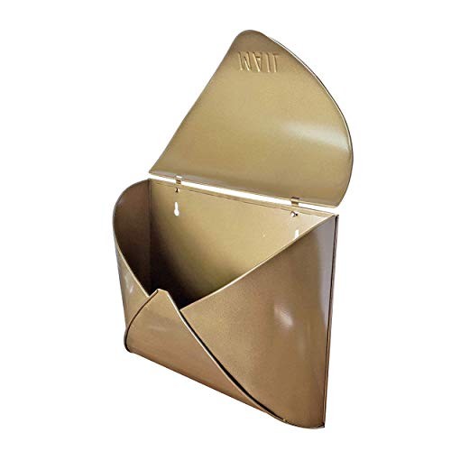 MB-6942 Envelope Mailbox Antique Brass