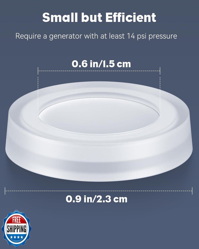 Pawfly Aquarium CO2 Diffuser Replacement Disc, 23 mm Replacement Ceramic Slic