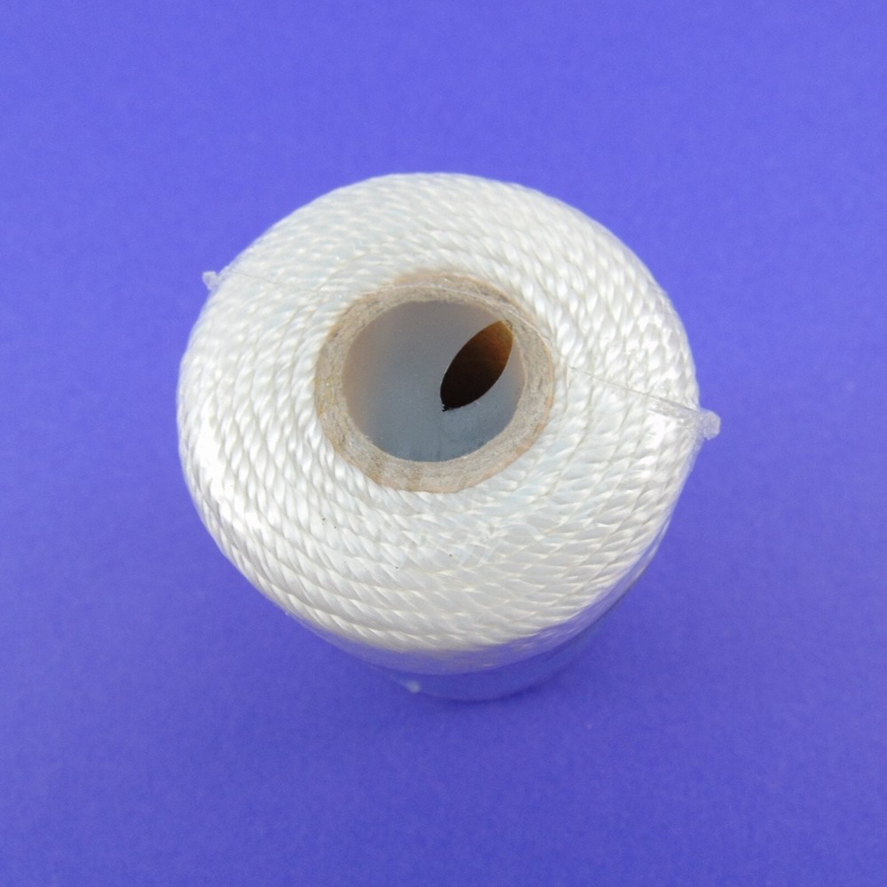 White String Twisted Mason Line Boundary Marker Multi Use Crafts #18 x 500'