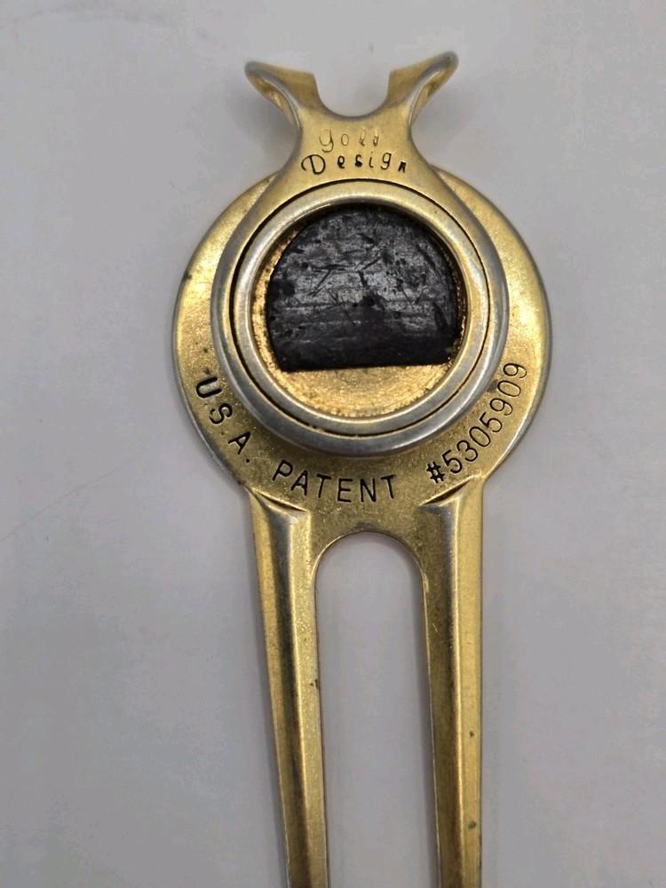 Vintage CAMELBACK Brass GOLF Divot Tool