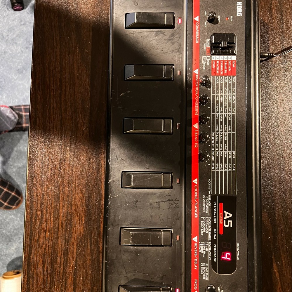 Korg A5 Bass Multi-FX Signal Processor Pedal - Used