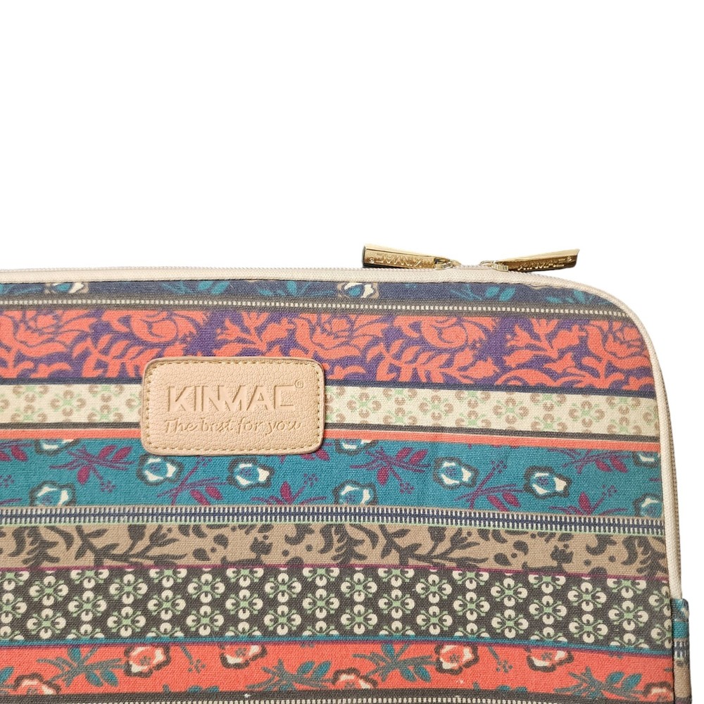 Kinmac Geometric Laptop Soft Case Full Zip Stripes