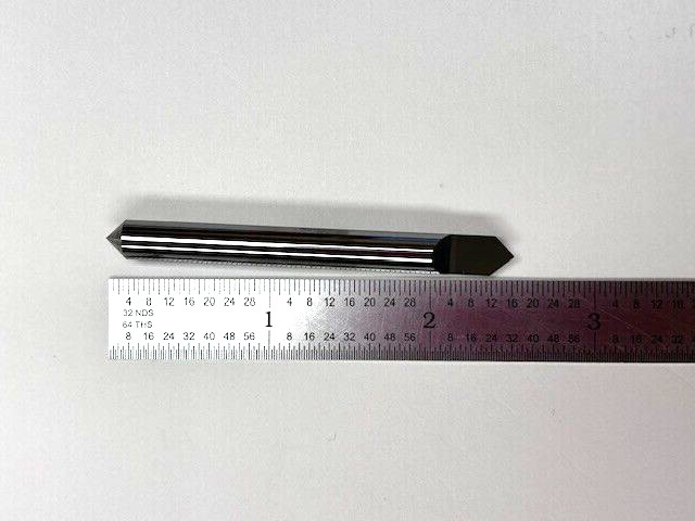 MICRO 100 RNC-250-2 SOLID CARBIDE Engraving Tool 1/4" 90 DEGREE DOUBLE END
