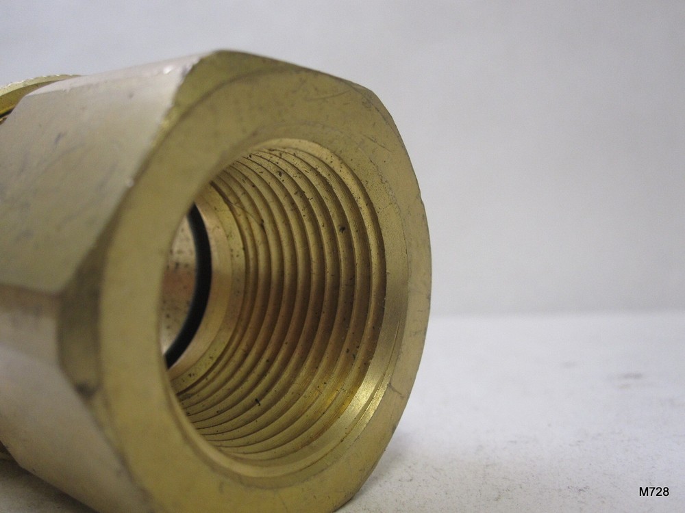 Dixon Series E | 1-1/4" Straight Through Female Threaded Coupler 10EF10-B
