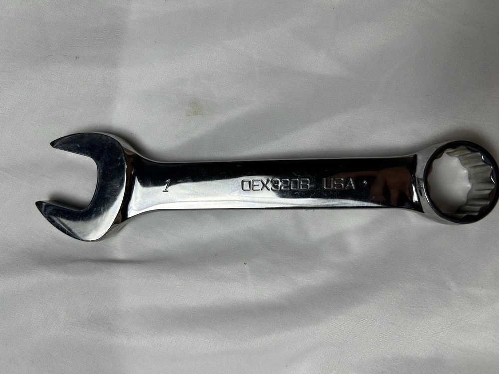Snap On 1" 12-point Box Open SHORT Combination Wrench OEX320B 1 Per Order!