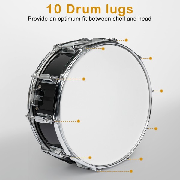 14×5.5-inch snare drum kit