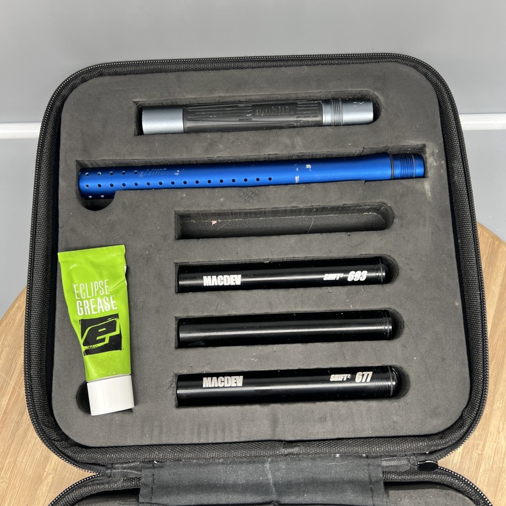 MacDev Cyborg 6 Paintball Marker CO221 Blue