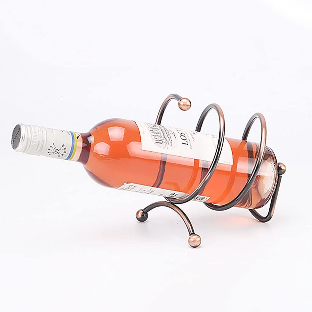 Spring Shaped Wine Holder Wine Rack Single Bottle Home Gift Kitchen Gift Wine...