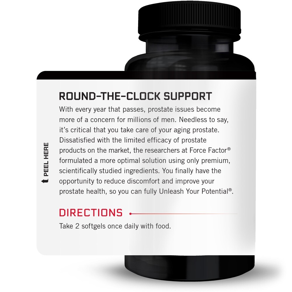 Force Factor Prostate Advanced Prostate Supplement, Saw Palmetto - US
